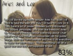 ... aries and leo that is jus sayin more leo aries leo 3 leo and aries