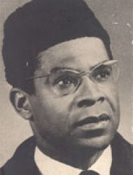 Aime Cesaire, French writer and statesman