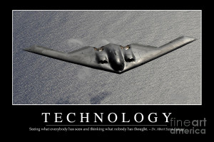 Technology Inspirational Quote Photograph