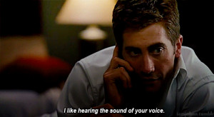like hearing the sound of your voice