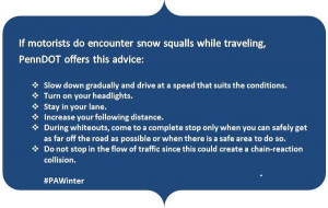 snow amp windy conditions here are tips for driving in snow squalls