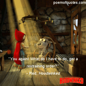 Funny Quotes From Hoodwinked