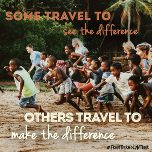 Some travel to see the difference, others travel to make the ...