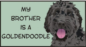 Black Goldendoodle Bodysuit or Tee: Tees, Black Goldendoodle, Quote ...