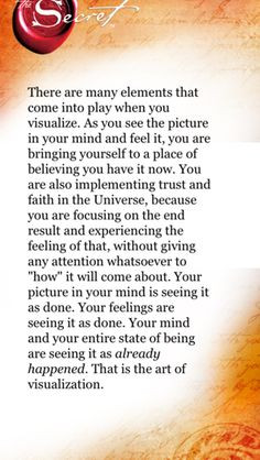 ... great days in my work environment. The Secret ~ Law of Attraction