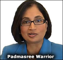 Padmasree+warrior+compensation