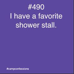 ... shower heads, camp counselor, camp confess, shower stalls, summer camp