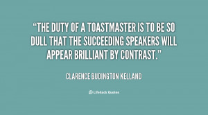 Toastmaster Quotes