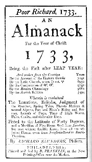 Poor Richard's Almanack