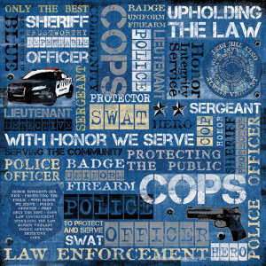 Law Enforcement Collage
