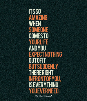 Images Of Crush Quotes Its So Amazing When Someone Comes Wallpaper ...