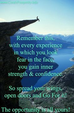 Inspiring Quote Inner Strength