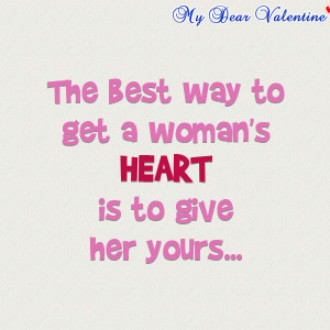 The best way to get women's Heart