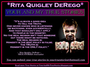 TRUE STORY: Cult or Sociopath Victim? => Tell Rita Quigley DeRego Your ...