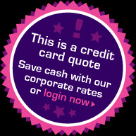 Save cash with corporate rates. Log in now