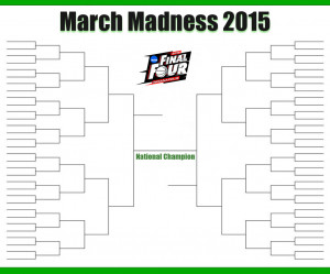 2015 NCAA March Madness Bracket