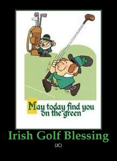 Irish Golf Blessings and Jokes More