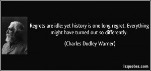 might have turned out so differently Charles Dudley Warner