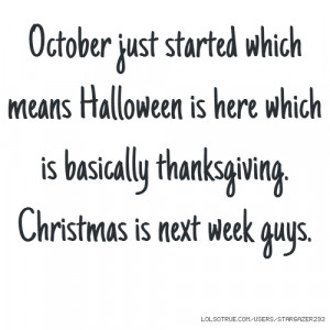 October just started which means Halloween is here which is basically ...