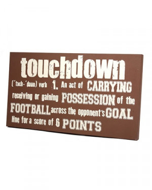 Football Mom Quotes Football sign