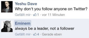 Всегда будь лидером, а не ...