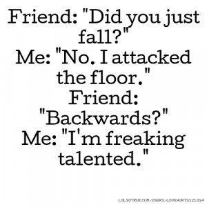 ... attacked the floor.