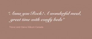 Dinner Parties - Winter Months only