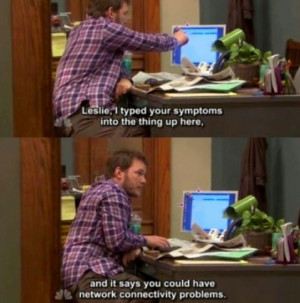Andy Dwyer. This is literally one of my favorite scenes.