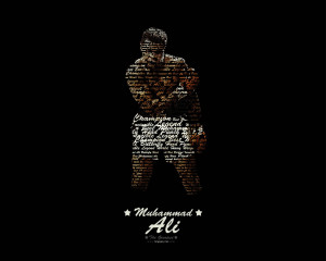 Islamic Quotes Boxing Muhammad Ali Champion Wallpaper with 1280x1024 ...