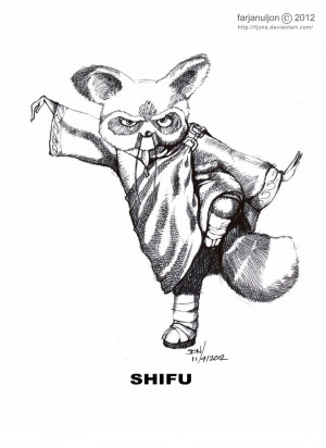 Kung Panda Shifu Wise Words Picture