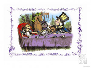 Alice in Wonderland: A Mad Tea Party Premium Poster