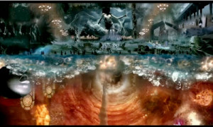 The videos playing in the elevators at the Standard Hotel - NYC