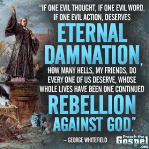 George Whitefield ~ (Facebook: Preach the Gospel.Org)
