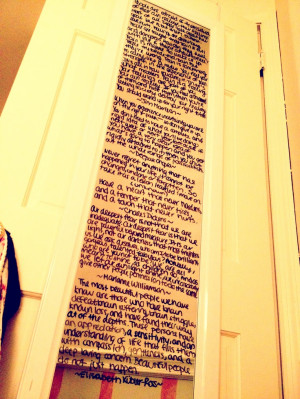 Dry erase mirror quotes