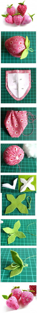Cute strawberry crafts