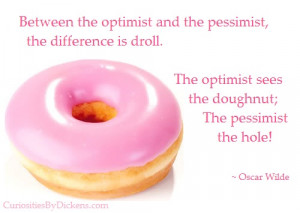 The doughnut or the hole…