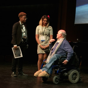 Ron Kovic thanked the Hands Up Don t Shoot finalist team from