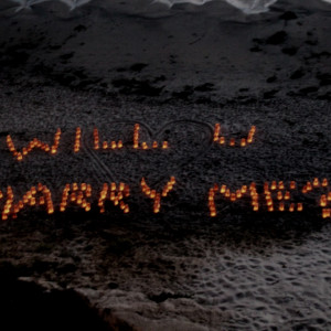 Candles at the Beach Proposal: At The Beaches, Dreams Propo, Propo ...