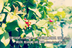 ... tags for this image include: short, enjoy, life, nature and quotes