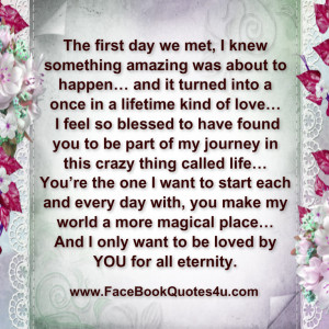 lifetime love only once in a lifetime of a once in a lifetime