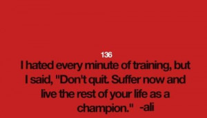 Muhammad ali boxer quotes and sayings champion training