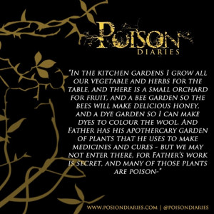 Quotes from ‘The Poison Diaries