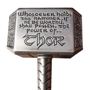 Thor's Hammer Keychain
