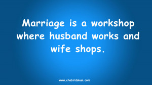 Marriage is an institution in which a Man loses his Bachelors degree ...