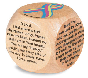 Healing Prayers for Cancer Prayer Cube