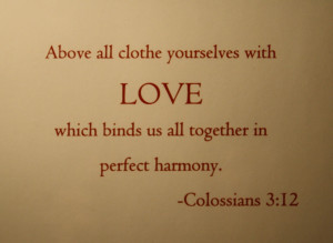 One of my favorite Bible verses, which was read at our wedding, and ...