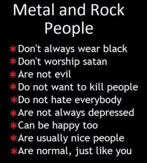 Metal & Rock People