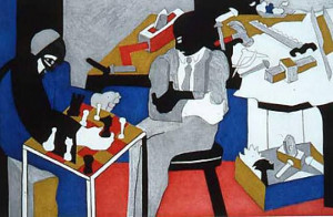 Jacob Lawrence-The Builder's Suite