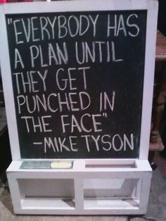 Mike Tyson Quotes Everyone Has a Plan