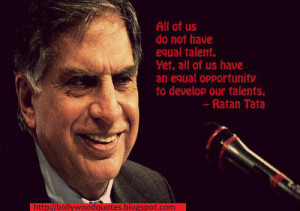 Opportunity Quote By Ratan Tata